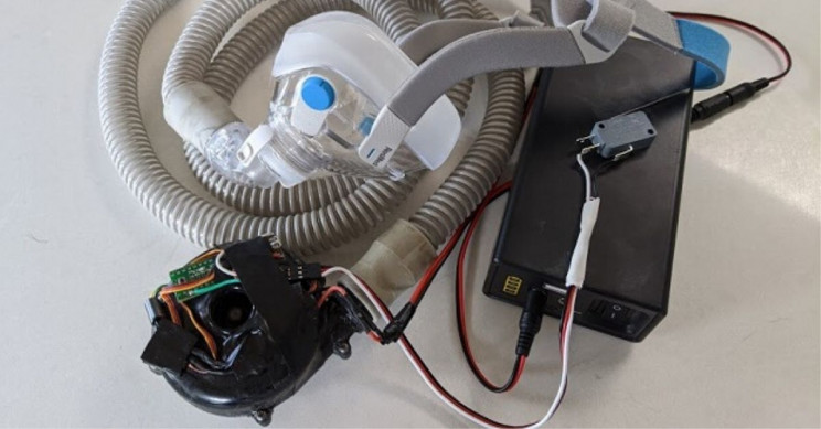 CPAP 用作冠狀病毒患者的通氣支持