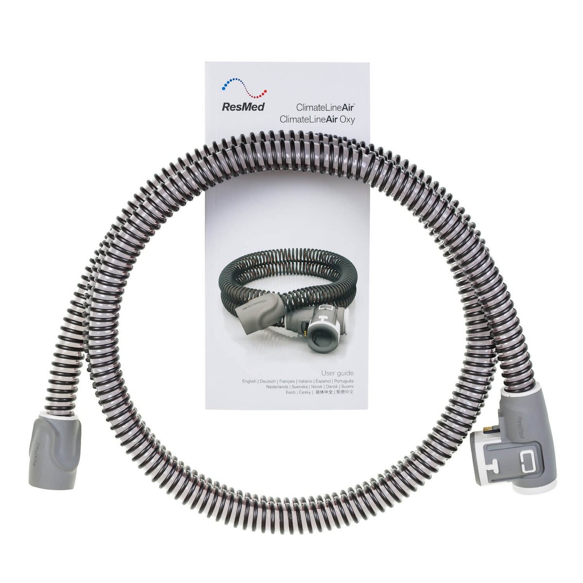 Nuevo — tubo térmico ResMed ClimateLineAir para equipos AirSense 10 y AirCurve 10